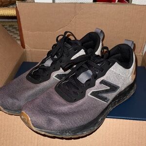 New Balance Charcoal and Black Running Shoes